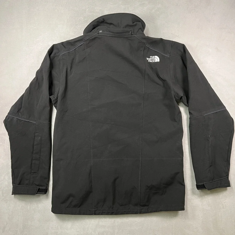 The North‎ Face Apex Bionic Softshell Jacket Mens S Black Full Zip Outdoor